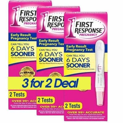 first response pregnancy test 3 for 2 deal