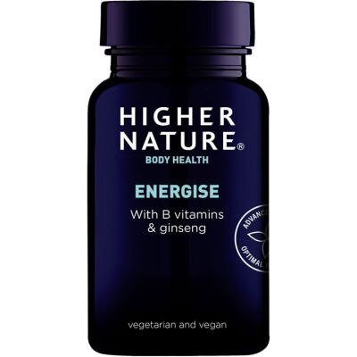 Higher Nature Energise (formerly known as B-Vital) With B vitamins and ginseng - 90 Tabs