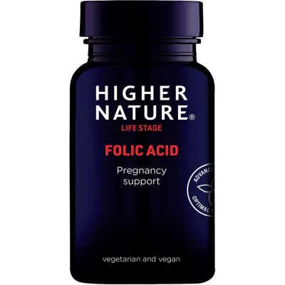 Higher Nature Folic Acid - 90 Caps,