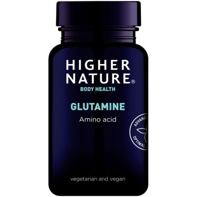 Higher Nature Glutamine Capsules - 90 Caps