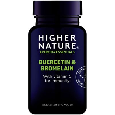 Higher Nature Quercetin and Bromelain - 60 Tabs