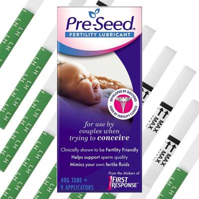 Preseed Fertility Bundle ( + 15 Pregnancy & 15 Ovulation Tests),