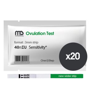 20 x Ovulation Tests Strips ( 40 mIU),