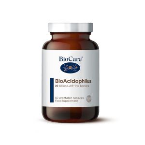 BioCare Bio-Acidophilus 20 Billion Probiotic (60 Capsules)
