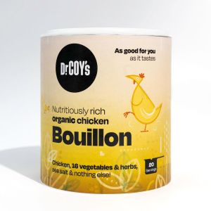 Dr. Coy's Organic Chicken Bouillon 125g