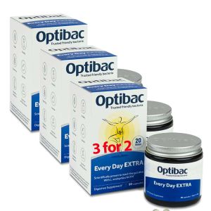 3 for 2 Optibac Every Day EXTRA Strength 90s
