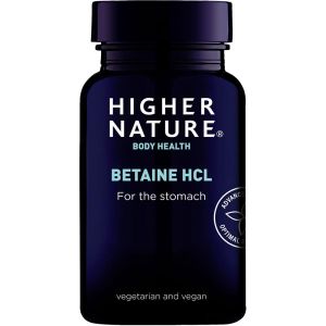 Betaine HCL 90 Caps Higher Nature