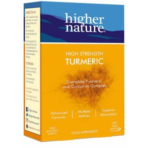 Turmeric High Strength Complex 60 Tabs Higher Nature