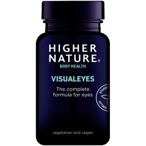 Higher Nature Visual Eyes- Lutein - Zeaxanthin & Bilberry