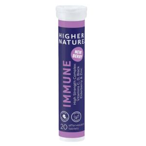 Immune Effervescent 20 Tabs Higher Nature,