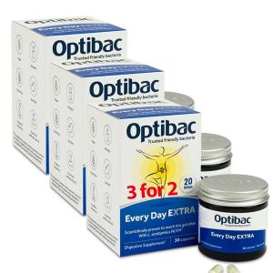 3 for 2 Optibac Every Day EXTRA Strength 30s