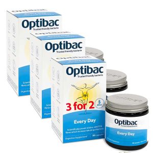 3 for 2 Optibac Everyday 90s (now one a day)