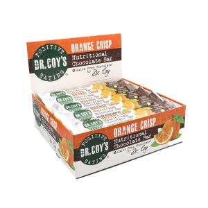 Dr. Coy's Orange Crisp Chocolate (Box of 20 x 35g)