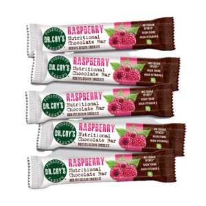Dr. Coy's Raspberry Chocolate Bar 5 x 35g