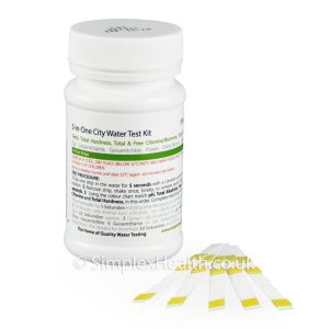 SimplexHealth 5-inOne City (50 tests) Water Quality Test Kit