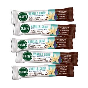 Dr. Coy's Vanilla Crisp Chocolate Bar 5 x 35g