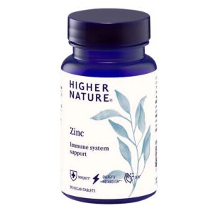 Zinc 90 Caps Higher Nature,