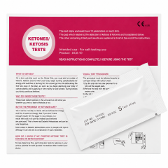 5 Home Ketone – Ketosis Urine Test Strips – One Step