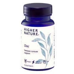 Zinc 90 Caps Higher Nature