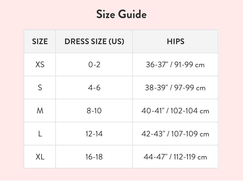 SIZING CHART BOTTOMS SIZING CHART BOTTOMS